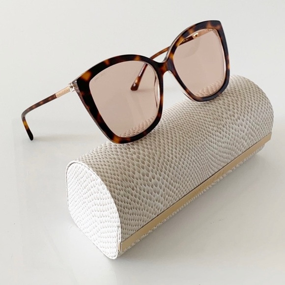 Jimmy Choo Sunglasses With Side Crystal  Gorgeous NWT - Picture 4 of 7